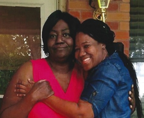 .jpg photo of Tonya Stafford and the neighbor who helped her break free from abuser.